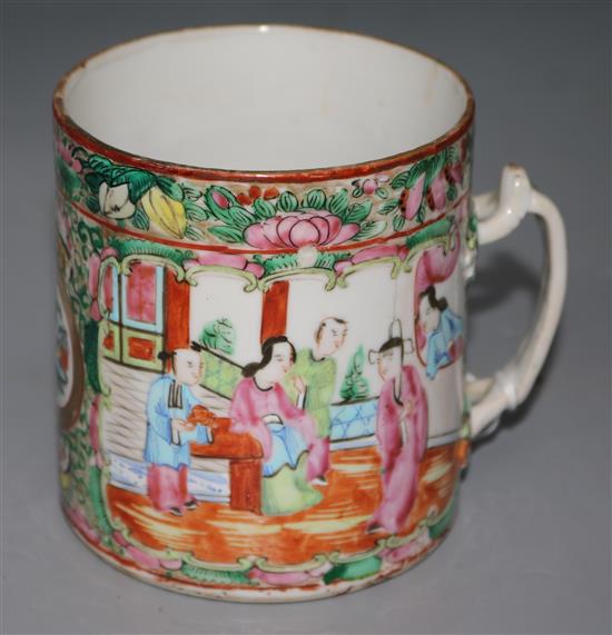 A 19th century Cantonese mug